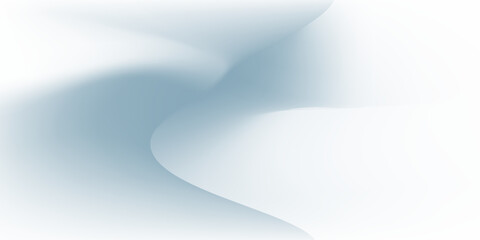 Panoramic abstract blue background wave  presentation with sunlight and blurred natural