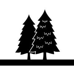 christmas tree vector