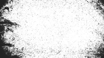 Texture 30Grunge Distressed Texture Background Overlay, Vintage Scratched Black and White Texture, Abstract Dirty Grunge Surface for Design, Rough Speckled Texture Template Isolated