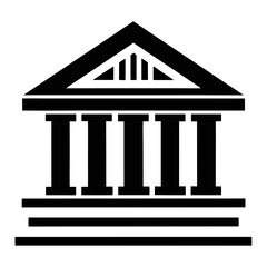 vector illustration of a greek column