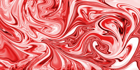 Abstract pink and white liquid background