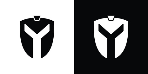 Warrior mask icon. black and white line icons pack.