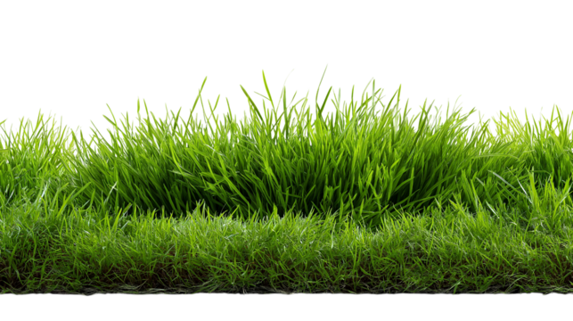 A field of green grass with no other objects in the image