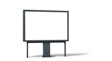 Blank Billboard Mockup Ideal for Advertising and Promotional Designs