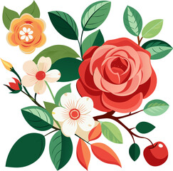 Climbing Rose Apple flowers