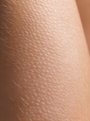 Fototapeta premium macro of skin with rash