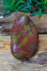 Agate mineral specimen on collection 