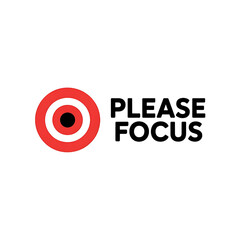 Please Focus Reminder Icon