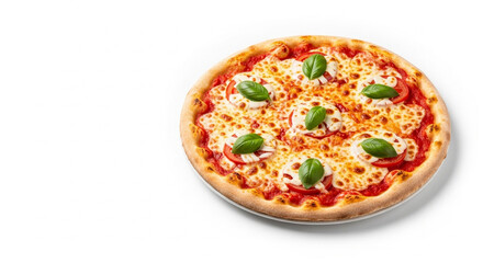 pizza isolated on white background
