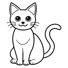  Halloween projects with this spooky Halloween cat vector illustration.