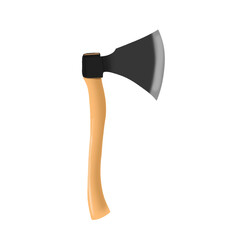 illustration of an axe without a background