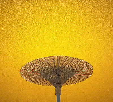 abstract background with yellow light - Powered by Adobe