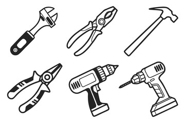 Collection of Hand Tools and Power Tools.