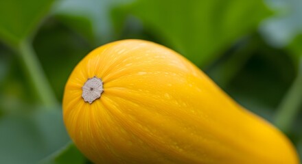 yellow tulip on green background