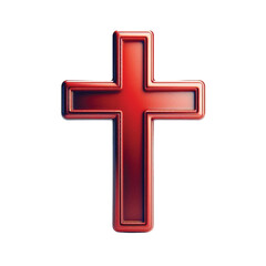 Obraz premium red Cross for christian
