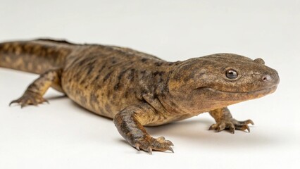 Obraz premium Hellbender on studio background