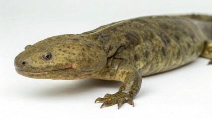 Obraz premium Hellbender on studio background