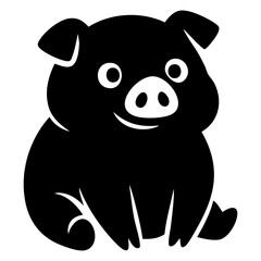 Fototapeta premium cute pig