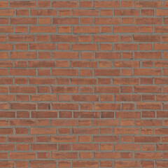 red brick wall