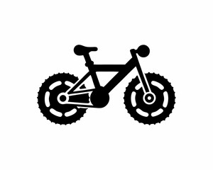 Obraz premium creative details Outline Bicycle Icon vector illustration