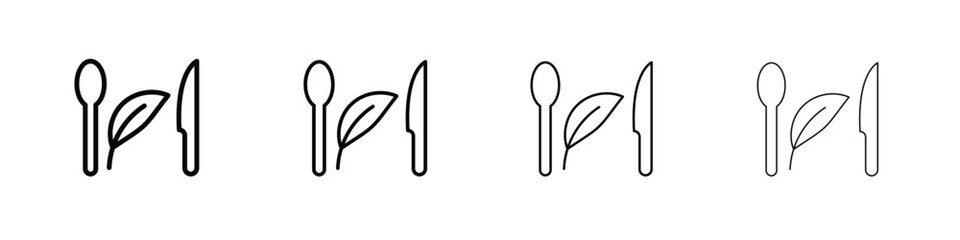 Healthy food icon illustration sign collection. vector symbol or logo.