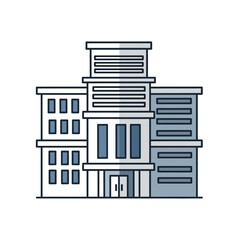 Modern Office Building Icon