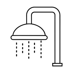 Efficient Showerhead Design for Water Conservation Advertisement with Minimalist Aesthetic and Modern Typography