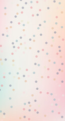 Colorful orange green and pink color background with polka dots spots. Polka wallpaper