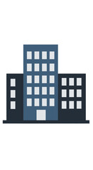 Modern corporate office buildings stand tall representing business growth and urban development with clean, professional lines