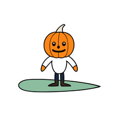 pumpkin surfer