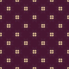 seamless pattern with floral pattern