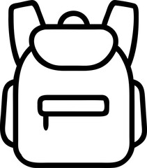 Vector illustration of a medical bag with a stethoscope and clipboard