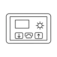 Smart Home Thermostat Design with Weather Responsive Technology and Climate Control Interface