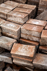 Cement brick texture background