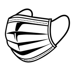 Protective Medical Face Mask for Health and Safety
