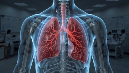 Detailed Lung Anatomy for Medical Education