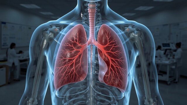Detailed Lung Anatomy for Medical Education