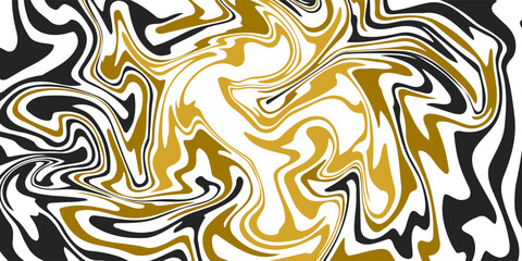 Abstract horizontal background with colorful waves. Trendy vector illustration in style retro 60s, 70s.