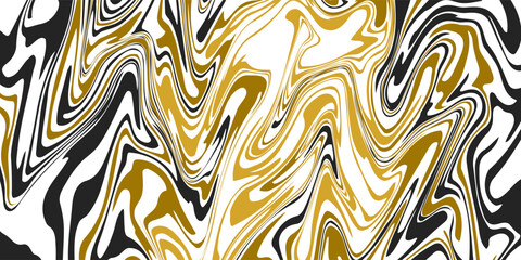 Abstract horizontal background with colorful waves. Trendy vector illustration in style retro 60s, 70s.