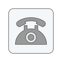 telephone vector illustration