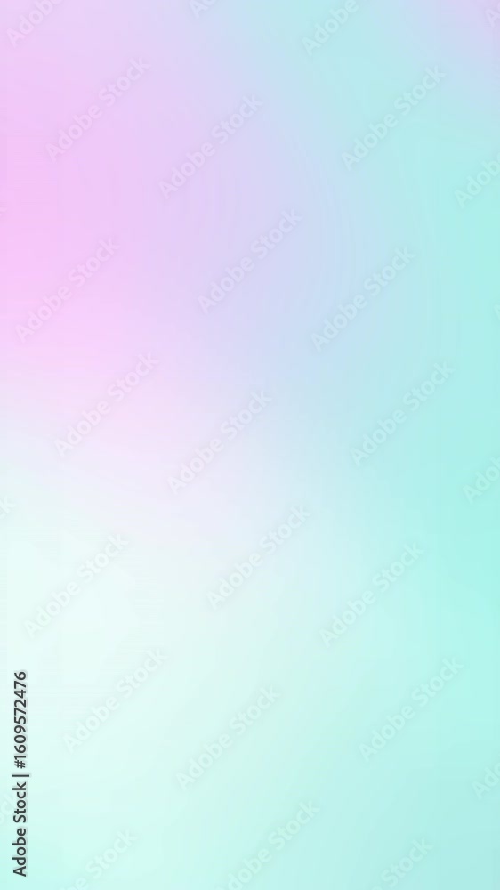 Poster abstract soft blue and pink background with vibrant gradient lines creating a retro rainbow pattern,