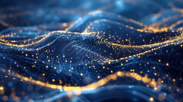 Close-up shot of a blurry background with lights, ideal for representing a sense of mystery or ambiguity