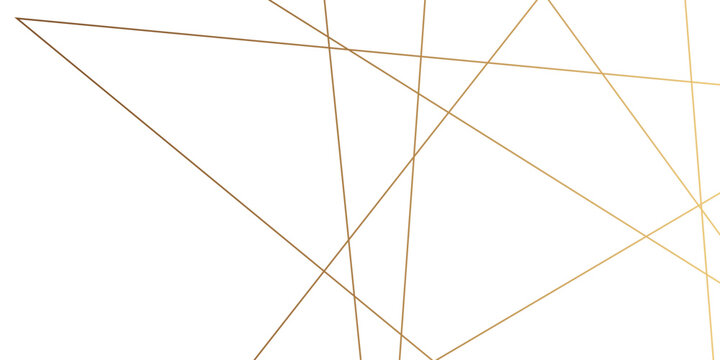 Luxury modern technology concept diagonal line .Abstract transparent  background with golden and orange lines .golden geometric random chaotic creative lines	