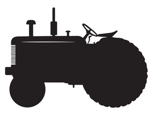 TRACTOR SILHOUETTE