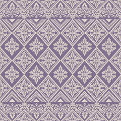 Elegant purple patterned background design