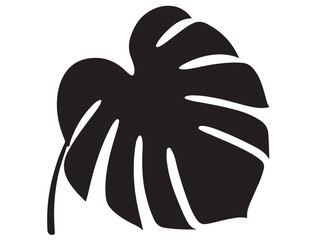  TROPICAL LEAF SILHOUETTE
