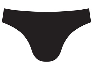 Fototapeta premium UNDERWEAR SILHOUETTE
