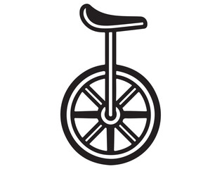UNICYCLE SILHOUETTE