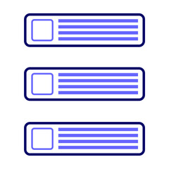 vector illustration of assignment answer form icon