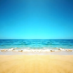 Fototapeta premium beach and sea, Endless Ocean Horizon Turquoise Seascape Photography12.png